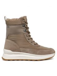 Geox Śniegowce D Spherica Actif X2 D46WPA 0FU22 C6029 Beżowy. Brązowe śniegowce damskie Geox, z materiału, bez zapięcia. Za 759.99 zł.