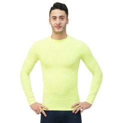 Koszulka termoaktywna Softee Bubble Child żółta. Żółte bluzki damskie Softee, l, bez wzorów, z elastanu, sportowe, bez kołnierzyka, bez ramiączek. Za 148.99 zł.