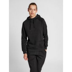 Bluza do piłki ręcznej damska Hummel Red Classic z kapturem. Czarne bluzy damskie Hummel, xs, bez wzorów, z bawełny, bez ramiączek, z kapturem. Za 197.70 zł.