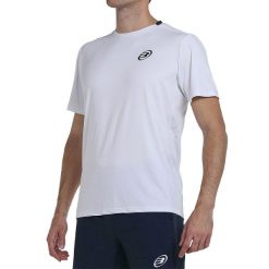 Bullpadel Lili 25v T-shirt. Białe t-shirty damskie bullpadel, bez wzorów, sportowe, bez kołnierzyka, bez ramiączek. W wyprzedaży za 150.40 zł.