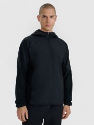 4F Bluza do biegania w terenie Primaloft Active męska - czarna S. Czarne bluzy sportowe męskie 4F, l, bez wzorów, z materiału, z kapturem, do biegania, primaloft. Za 299.99 zł.