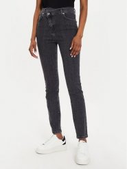 Karl Lagerfeld Jeans Jeansy 245J1102 Szary Skinny Fit. Szare jeansy damskie Karl Lagerfeld Jeans, bez wzorów, z bawełny. Za 549.99 zł.