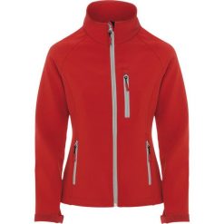 Kurtka Damska Antartida Soft Shell. Czerwone kurtki sportowe damskie ROLY, s, bez wzorów, bez ramiączek, bez kaptura, trekkingowe. Za 122.99 zł.