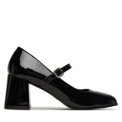 Czółenka Call It Spring. Czarne czółenka damskie Call it Spring, bez wzorów, bez obcasa, bez zapięcia. Za 209.99 zł.