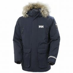 Kurtka uniwersalna męska Helly Hansen Reine. Niebieskie kurtki męskie Helly Hansen, l, bez wzorów, z syntetyku, klasyczne, z kapturem. Za 1,161.00 zł.
