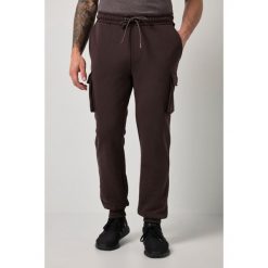 Męskie Bojówki dresowe fitness elastyczny pas do roz. 7 XL. Brązowe spodnie sportowe męskie JAY-PI, m, bez wzorów, z bawełny, na fitness i siłownię. Za 239.99 zł.