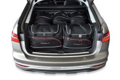 Torby Do Bagażnika Audi A6 Avant 2018+ 5Szt Kjust. Czarne torby podróżne damskie KJUST, bez wzorów, z kauczuku. Za 1,540.00 zł.