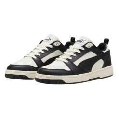 Męskie Buty Treningowe Rebound V6 CV Low Cut. Białe buty zimowe męskie Puma, bez wzorów, bez obcasa, bez zapięcia. Za 344.99 zł.