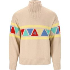 Bluza z kapturem wiatrówka SOS Uni knit. Białe bluzy męskie SOS, na zimę, bez wzorów, retro, bez ramiączek, z kapturem. W wyprzedaży za 723.00 zł.
