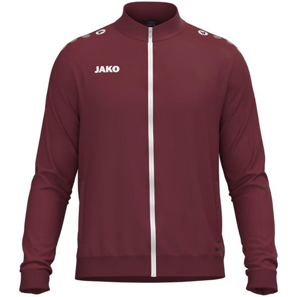 Kurtka Jako One. Białe kurtki sportowe męskie Jako, xl, bez wzorów, z materiału, z kapturem, trekkingowe. Za 237.50 zł.