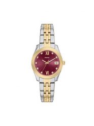 Fossil Zegarek Scarlette ES5461 Złoty. Żółte, analogowe zegarki damskie FOSSIL, ze stali. Za 789.99 zł.