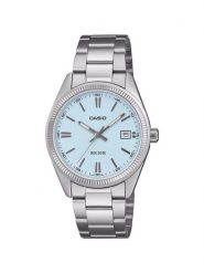 Casio Zegarek UTP-1302PD-2A2VEF Srebrny. Szare, analogowe zegarki męskie Casio, bez wzorów, srebrne. Za 299.99 zł.