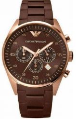 Zegarek XXXX_Armani (Emporio Armani) Męski Emporio Armani Chronograph (43 mm) (AR5890). Zegarki męskie XXXX_Armani (Emporio Armani), bez wzorów. Za 400.99 zł.