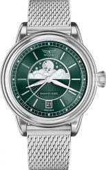 Zegarek Aviator Zegarek damski Aviator V.1.33.0.262.5 srebrny. Szare zegarki damskie AVIATOR, srebrne. Za 2,350.00 zł.