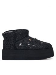 KARL LAGERFELD Śniegowce Thermo Charms & Studs KL48524B Czarny. Czarne śniegowce damskie KARL LAGERFELD, z materiału, bez zapięcia. Za 964.99 zł.
