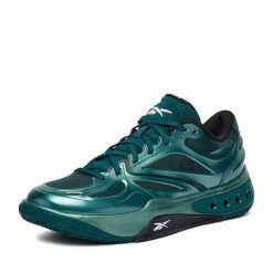 Sneakersy Reebok. Niebieskie buty sportowe męskie Reebok, bez wzorów, bez zapięcia, do koszykówki. Za 489.99 zł.