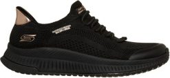 Skechers Buty damskie SKECHERS Slip-ins BOBS Squad 4 Dire Step (117743- BBK) 37.5. Obuwie sportowe damskie Skechers, bez wzorów, bez zapięcia. Za 260.40 zł.