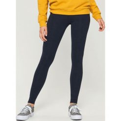 Legginsy - Granatowy. Niebieskie legginsy damskie Sinsay, bez wzorów. Za 19.99 zł.