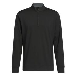 Klasyczna kurtka treningowa 1/4 zip adidas Ultimate365. Czarne kurtki męskie Adidas, l, bez wzorów, z dzianiny, klasyczne, bez kaptura. Za 306.00 zł.