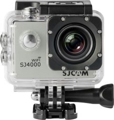 Kamera SJCAM SJ4000 WiFi srebrna. Kamery sportowe SJCAM. Za 317.54 zł.
