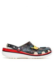 Crocs Klapki Pokémon Classic Clog 211343 Czarny. Czarne klapki męskie Crocs, bez wzorów, z tworzywa sztucznego, bez zapięcia. Za 259.99 zł.
