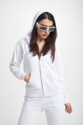 Bluza dresowa damska ARMANI EXCHANGE. Bluzy damskie Armani Exchange, s, bez wzorów, z dresówki, bez ramiączek, bez kaptura. W wyprzedaży za 393.82 zł.