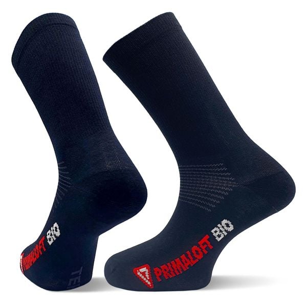 Skarpety sportowe Teko ecoHIKE ecoBASELINER 1.0 Primaloft Bio. Czarne skarpetki damskie TEKO, bez wzorów. Za 51.00 zł.