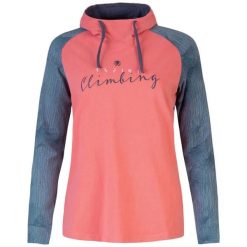 Bluza damska z kapturem Rafiki Estrella. Białe bluzy damskie RAFIKI, bez wzorów, sportowe, bez ramiączek, z kapturem. Za 366.85 zł.