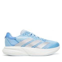 Buty do biegania adidas. Białe obuwie sportowe damskie Adidas, bez wzorów, bez zapięcia, do biegania. Za 649.99 zł.