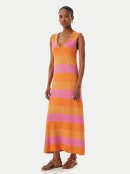 LOLA CASADEMUNT Sukienka codzienna MS2616041 Kolorowy Slim Fit. Sukienki damskie LOLA CASADEMUNT, na co dzień, xs, bez wzorów, z lyocellu, bez kołnierzyka, bez ramiączek, proste. Za 712.99 zł.