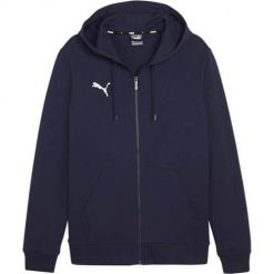 Bluza sportowa męska Puma B23622. Niebieskie bluzy sportowe męskie Puma, m, bez wzorów, z kapturem. Za 189.00 zł.