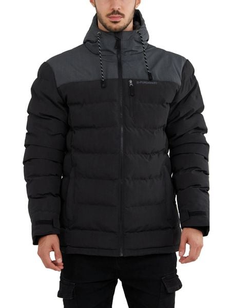 Kurtka Męska Fundango Passat. Czarne kurtki sportowe męskie FUNDANGO, m, bez wzorów, z materiału, bez kaptura, trekkingowe. Za 399.90 zł.
