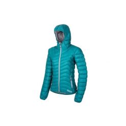 Kurtka puchowa damska Ocun Tsunami Eco. Niebieskie kurtki sportowe damskie Ocun, l, bez wzorów, z puchu, bez ramiączek, bez kaptura, trekkingowe. Za 728.99 zł.