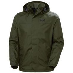 Kurtka puchowa Helly Hansen Milford. Zielone kurtki męskie Helly Hansen, s, bez wzorów, z poliesteru, bez kaptura. Za 504.50 zł.