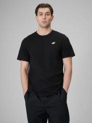 4F T-shirt regular gładki męski (3-pack) - biały+szary+czarny L. Białe t-shirty męskie 4F, l, bez wzorów, z bawełny, bez kołnierzyka, bez ramiączek. Za 129.99 zł.