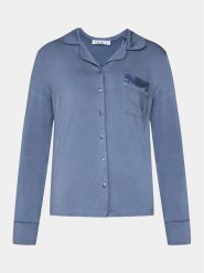 Femilet by Chantelle Koszulka piżamowa Daisy FNB050 Niebieski Regular Fit. Niebieskie koszule nocne damskie Femilet by Chantelle, bez wzorów, z wiskozy, bez ramiączek. Za 219.99 zł.