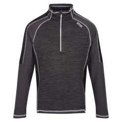 Męska Bluza Szybkoschnąca Z Suwakiem Hepley. Niebieskie bluzy męskie Regatta, na zimę, m, bez wzorów, sportowe, bez ramiączek, bez kaptura. Za 72.99 zł.