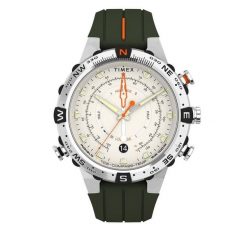Zegarek Timex. Zielone zegarki męskie Timex, bez wzorów. Za 899.99 zł.