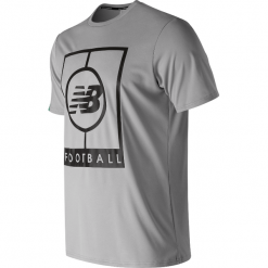 Koszulka treningowa MT913001RCD. Koszulki sportowe męskie New Balance, m, bez wzorów, z materiału, bez ramiączek. W wyprzedaży za 89.99 zł.