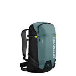 Plecak na narty Ortovox Ravine 34 - arctic grey. Zielone plecaki damskie ORTOVOX, bez wzorów. Za 823.99 zł.