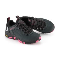 Buty trekkingowe niskie damskie Alpine Pro Spidere Vibram. Czerwone obuwie trekkingowe damskie Alpine Pro, bez zapięcia. W wyprzedaży za 549.00 zł.