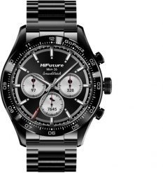 Smartwatch HiFuture GO PRO2 black smartwatch - zegarek. Czarne zegarki męskie HiFuture, bez wzorów. Za 315.67 zł.