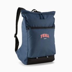 Plecak miejski unisex Puma VARSITY TOPLOADER granatowy 09125101. Niebieskie plecaki męskie Puma, bez wzorów, eleganckie. Za 119.13 zł.