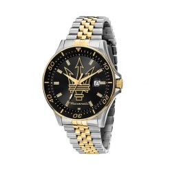 Zegarek Maserati. Szare zegarki męskie maserati, bez wzorów, srebrne. Za 1,249.00 zł.