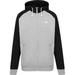 Bluza z kapturem Victor V-13400. Czarne bluzy damskie Victor, l, bez wzorów, z bawełny, sportowe, bez ramiączek, z kapturem. Za 297.05 zł.