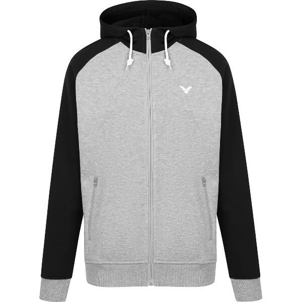 Bluza z kapturem Victor V-13400. Czarne bluzy damskie Victor, l, bez wzorów, z bawełny, sportowe, bez ramiączek, z kapturem. Za 307.75 zł.