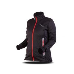 Bluza Trimm ECHO LADY. Czarne bluzy damskie TRIMM, na zimę, bez wzorów, sportowe, bez ramiączek, bez kaptura. W wyprzedaży za 175.00 zł.
