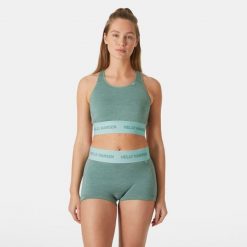 Biurowa merino damska Helly Hansen Lifa. Niebieskie bielizna sportowa damska Helly Hansen, xl, bez wzorów, z wełny. Za 284.00 zł.