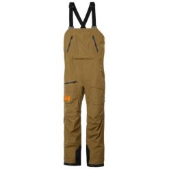 Kombinezon narciarski Helly Hansen Ridge Infinity. Brązowe spodnie sportowe męskie Helly Hansen, m, bez wzorów, narciarskie. W wyprzedaży za 2,332.00 zł.