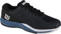 Wilson Wilson Rush Pro Ace WRS330090 Czarne 47 1/3. Czarne buty sportowe męskie Wilson, bez wzorów, bez zapięcia. Za 446.27 zł.